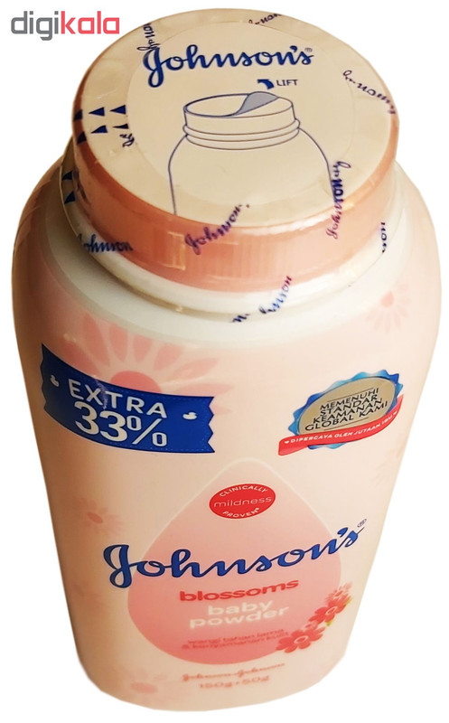 پودر بچه جانسون کد 1049 حجم 200 گرم
