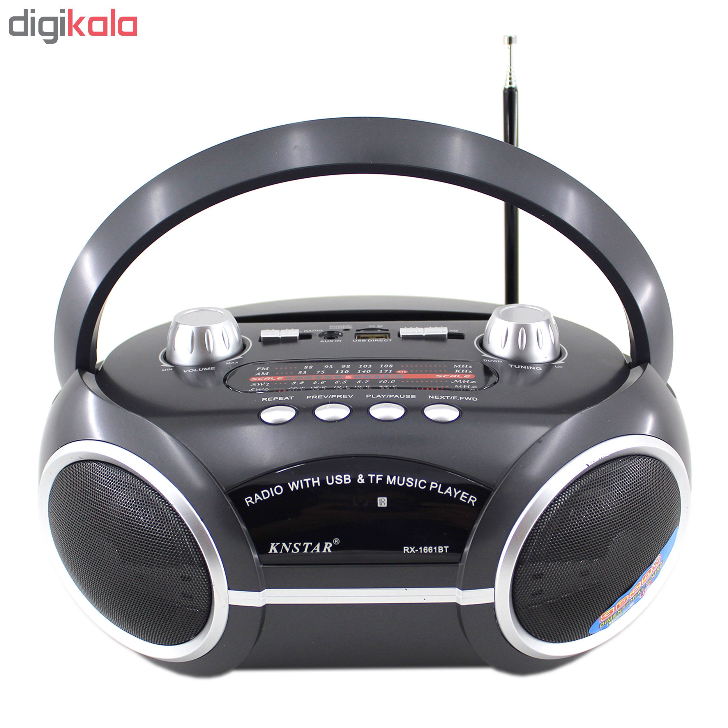 رادیو کی ان استار مدل RX-1661BT