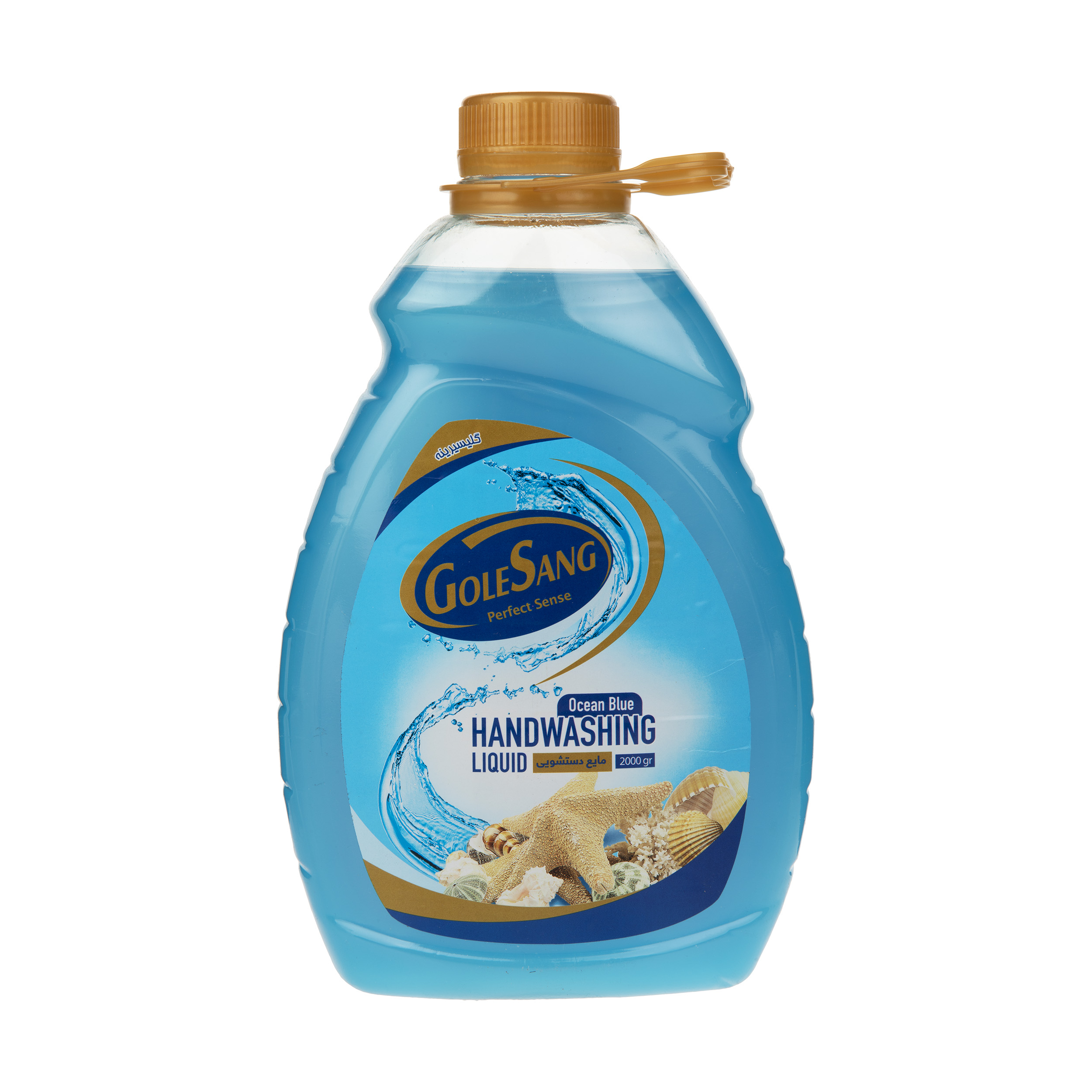 مایع دستشویی گل سنگ مدل Ocean Blue مقدار 2000 میلی لیتر