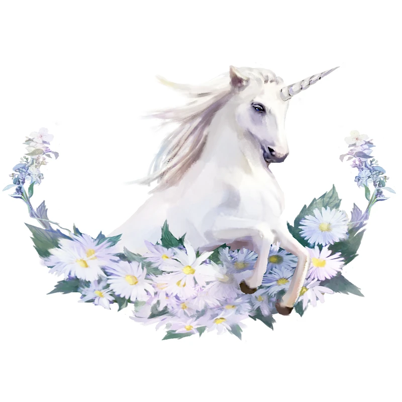 استیکر دیواری صالسو آرت مدل pretty unicorn 4 az