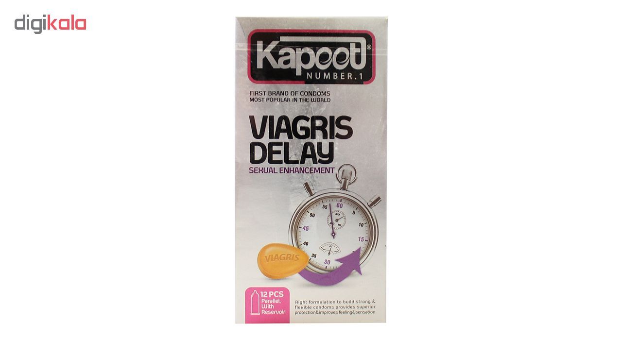 کاندوم کاپوت مدل Viagris Delay بسته 12 عددی -  - 2