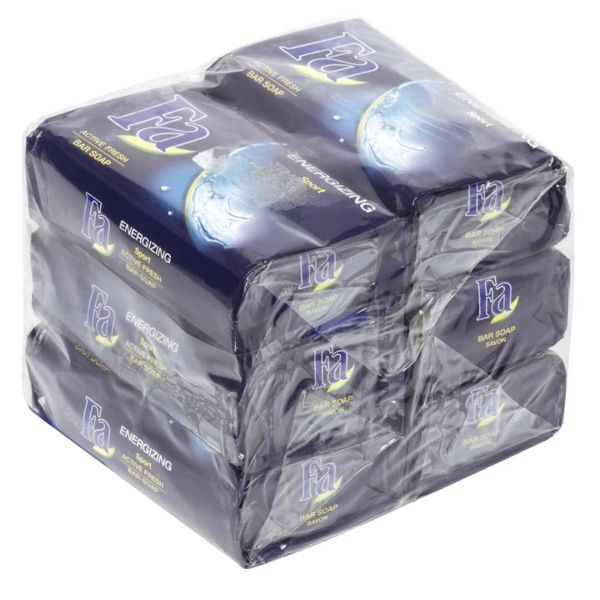 صابون شستشو فا مدل energizing وزن 175 گرم بسته 6 عددی