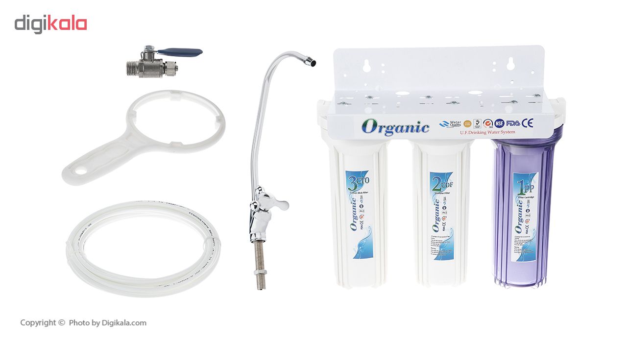 دستگاه تصفیه کننده آب مدل Organic-3F