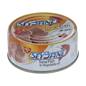 کنسرو ماهی تون صیدانه مقدار 120 گرم