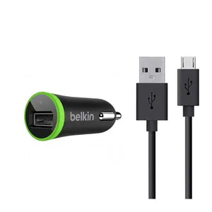 شارژر فندکی مدل B01 به همراه کابل تبدیل MicroUSB