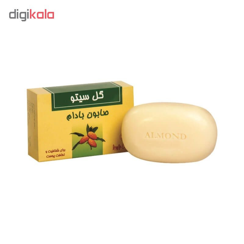 صابون شستشو گل سیتو مدل Almond وزن 100 گرم