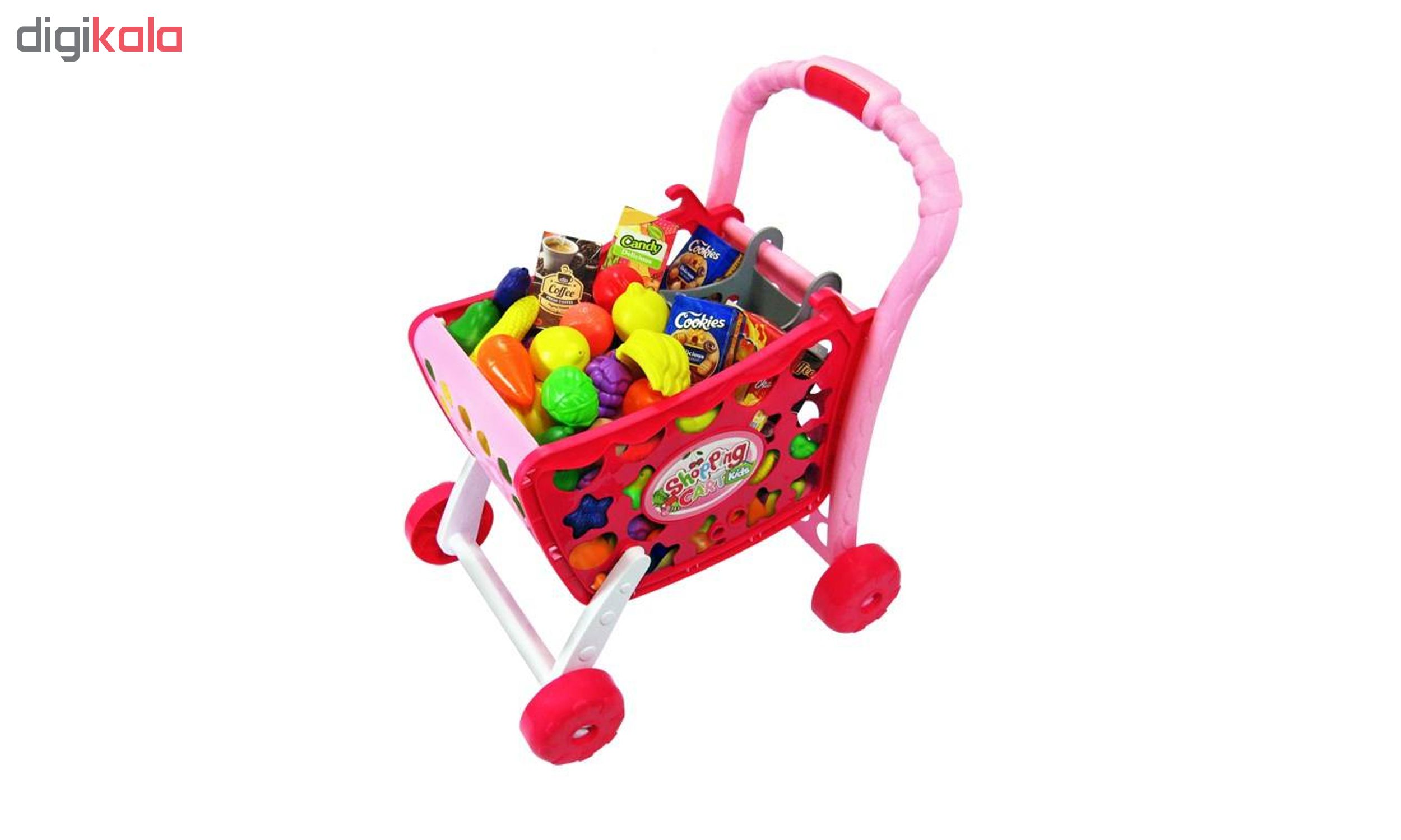اسباب بازی سبد خرید فروشگاه ژیانگ چنگ مدل Shopping Cart