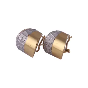 گوشواره طلا 18 عیار زنانه گوی گالری مدل G382