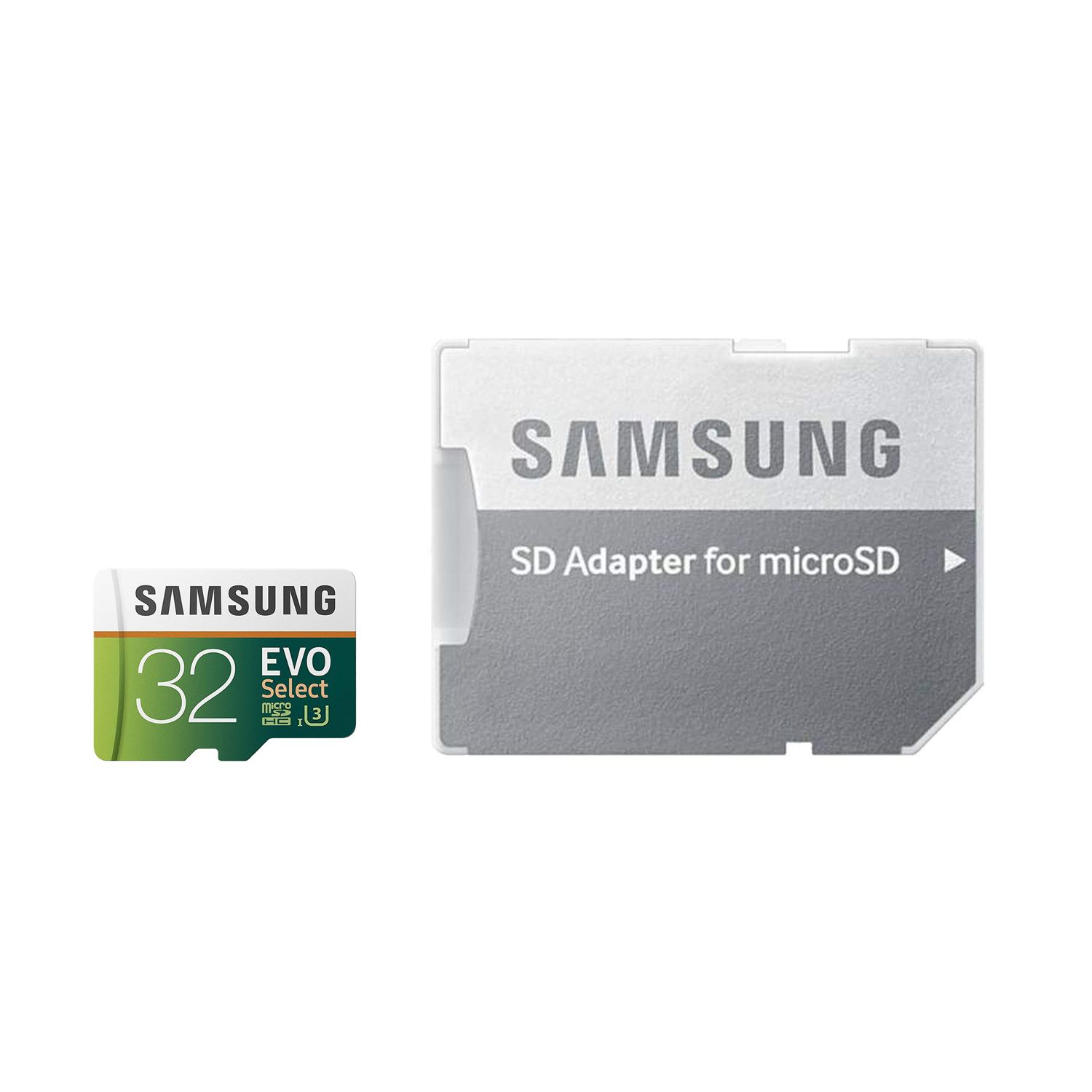 کارت حافظه microSDHC مدل Evo Select کلاس 10 استاندارد UHS-I U3 سرعت 100MBps ظرفیت 32 گیگابایت به همراه آداپتور SD