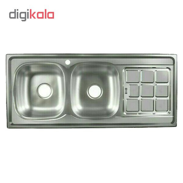 سینک اخوان قاسمی کد AG-124 توکار سینک اخوان قاسمی کد AG-124 توکار