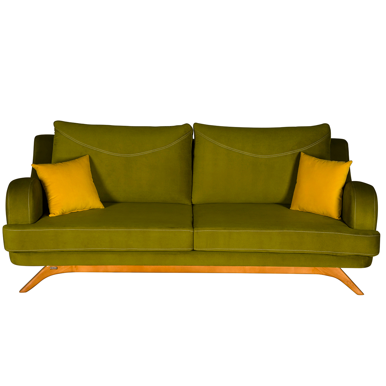 مبل راحتی سه نفره چشمه نور کد MA-403/3-CR-GR