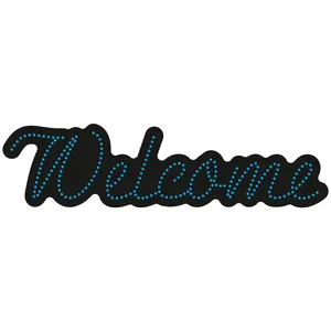 تابلو ال ای دی طرح Welcome کد 10376