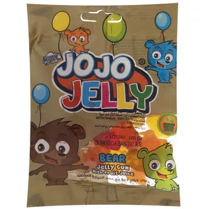 پاستیل جوجو با طعم شربت میوه وزن 100 گرم