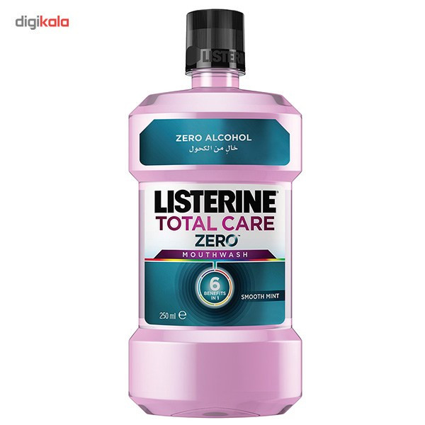 دهان شویه لیسترین مدل Zero Total Care حجم 250 میلی لیتر