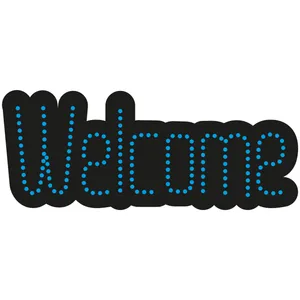 تابلو ال ای دی طرح Welcome کد 10381