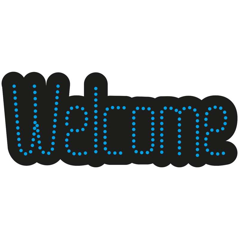 تابلو ال ای دی طرح Welcome کد 10381