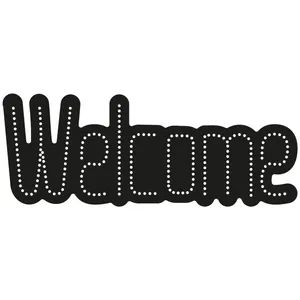 تابلو ال ای دی طرح Welcome کد 10389