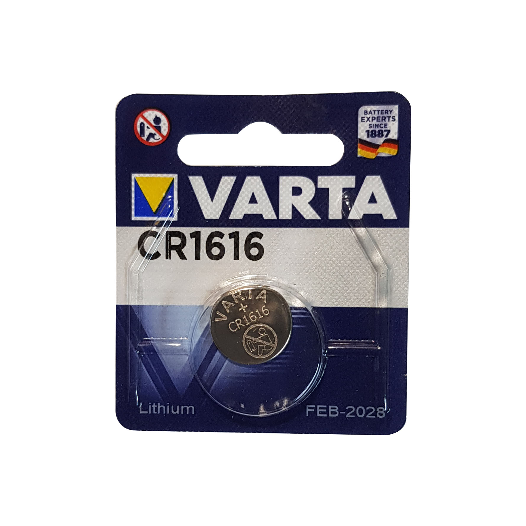 باتری سکه ای وارتا مدل CR1616