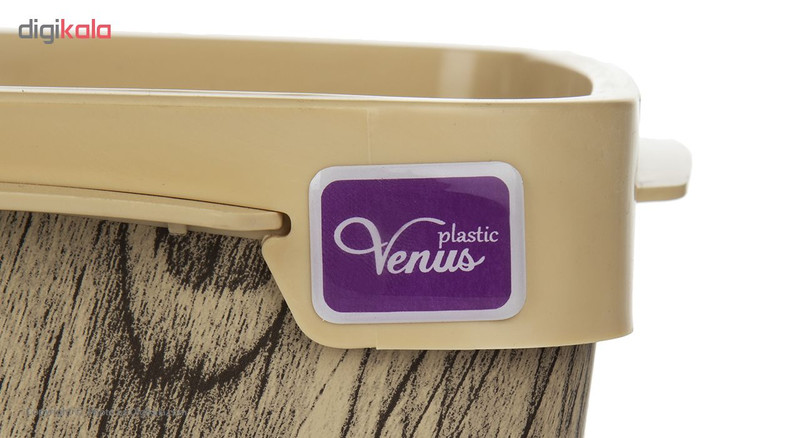 گلدان ونوس پلاستیک مدل E164 ارتفاع 20 سانتی متر گلدان ونوس پلاستیک مدل E164 ارتفاع 20 سانتی متر