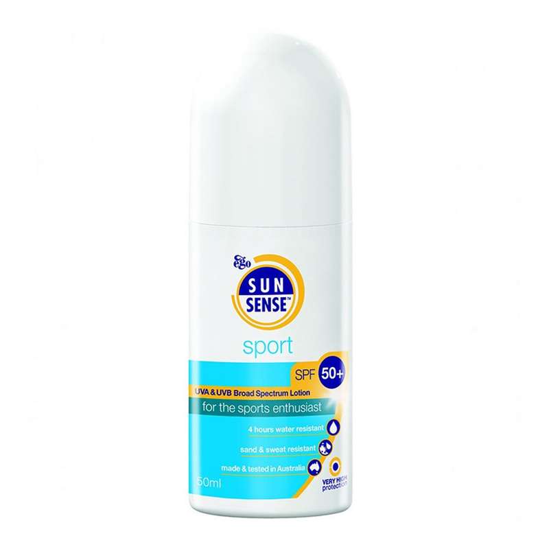 رول ضد آفتاب سان سنس مدل Sport SPF50 plus حجم 50 میلی لیتر