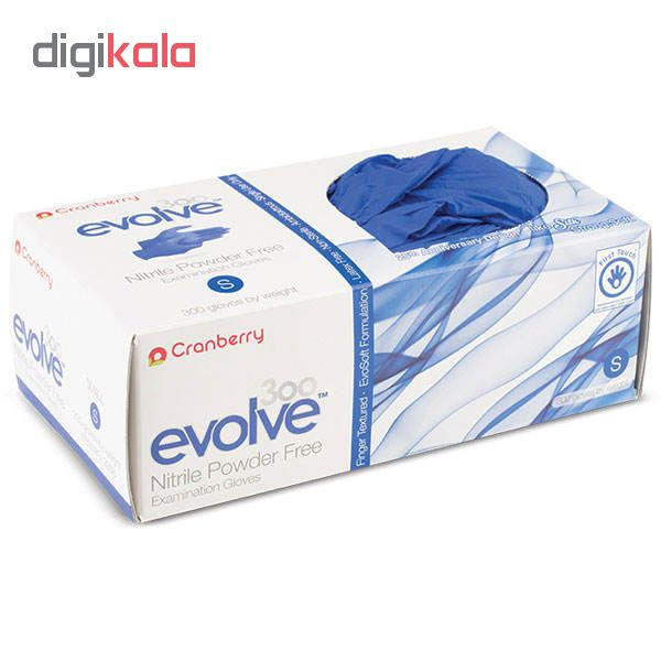 دستکش کرنبری مدل evolve بسته 300 عددی