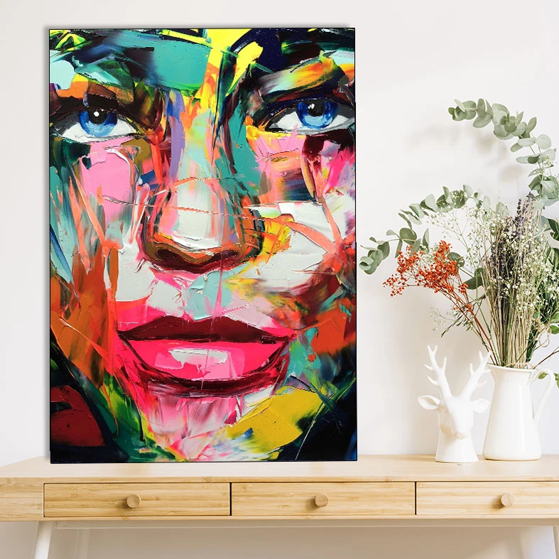 تابلو شاسی گالری استاربوی طرح پرتره مدل هنری 107