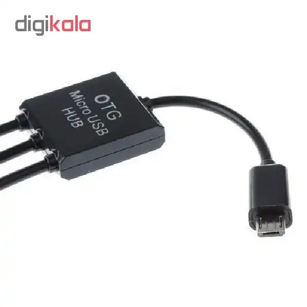 هاب 3 پورت MicroUSB OTG مدل MN