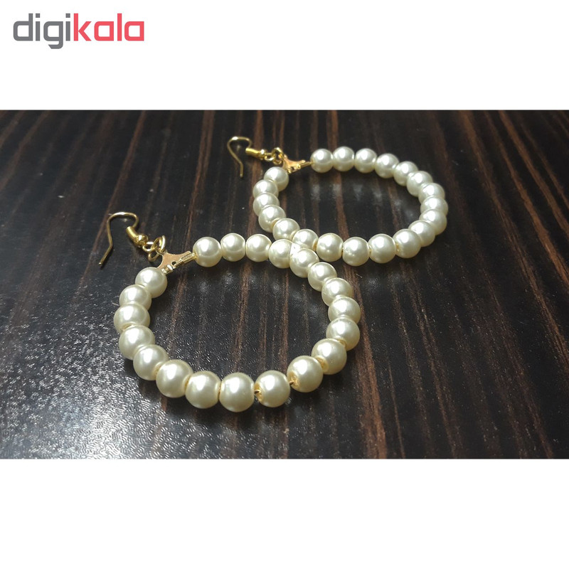 گوشواره کیمیا طرح مروارید کد 1026 گوشواره کیمیا طرح مروارید کد 1026