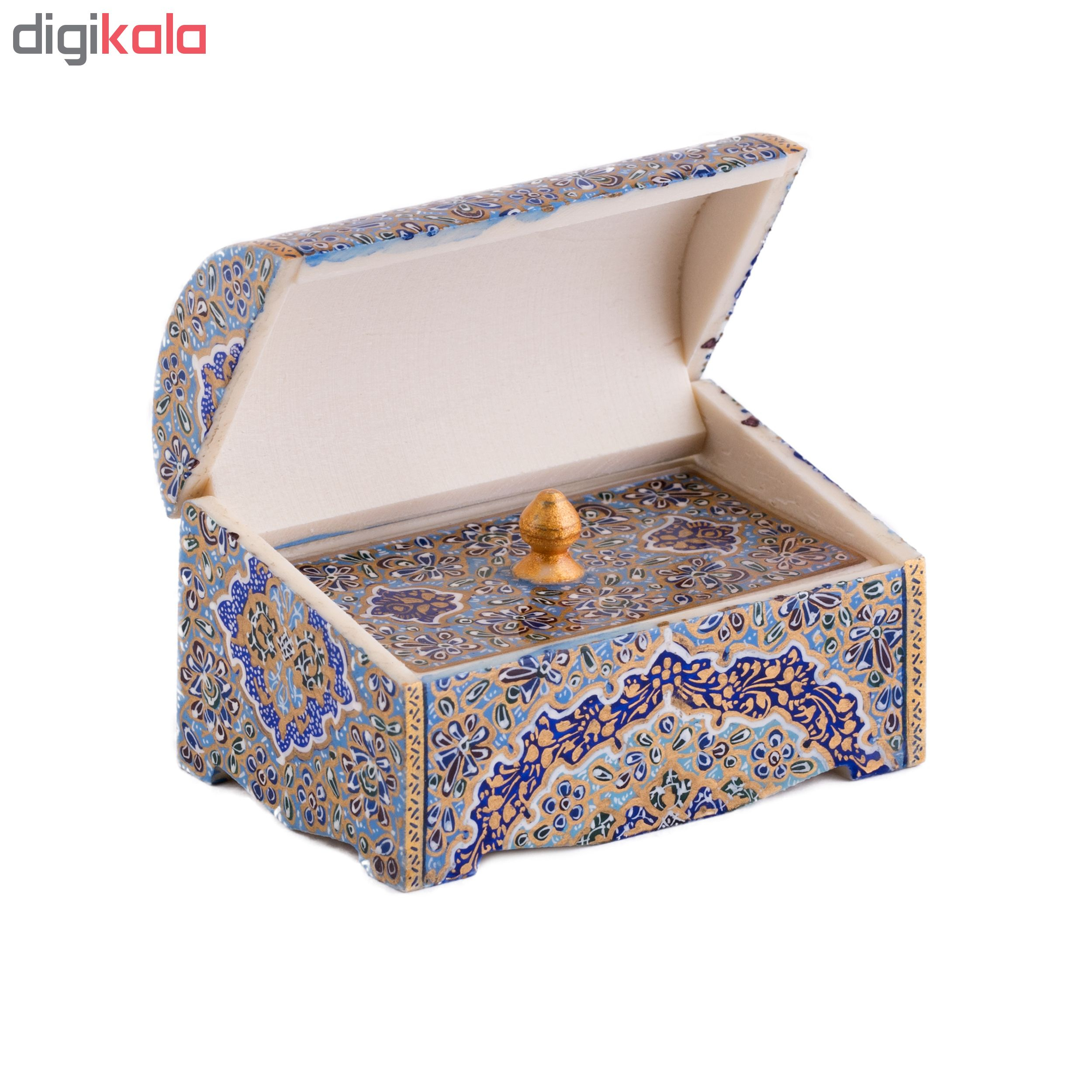 جعبه جواهرات استخوانی طرح تذهیب 17