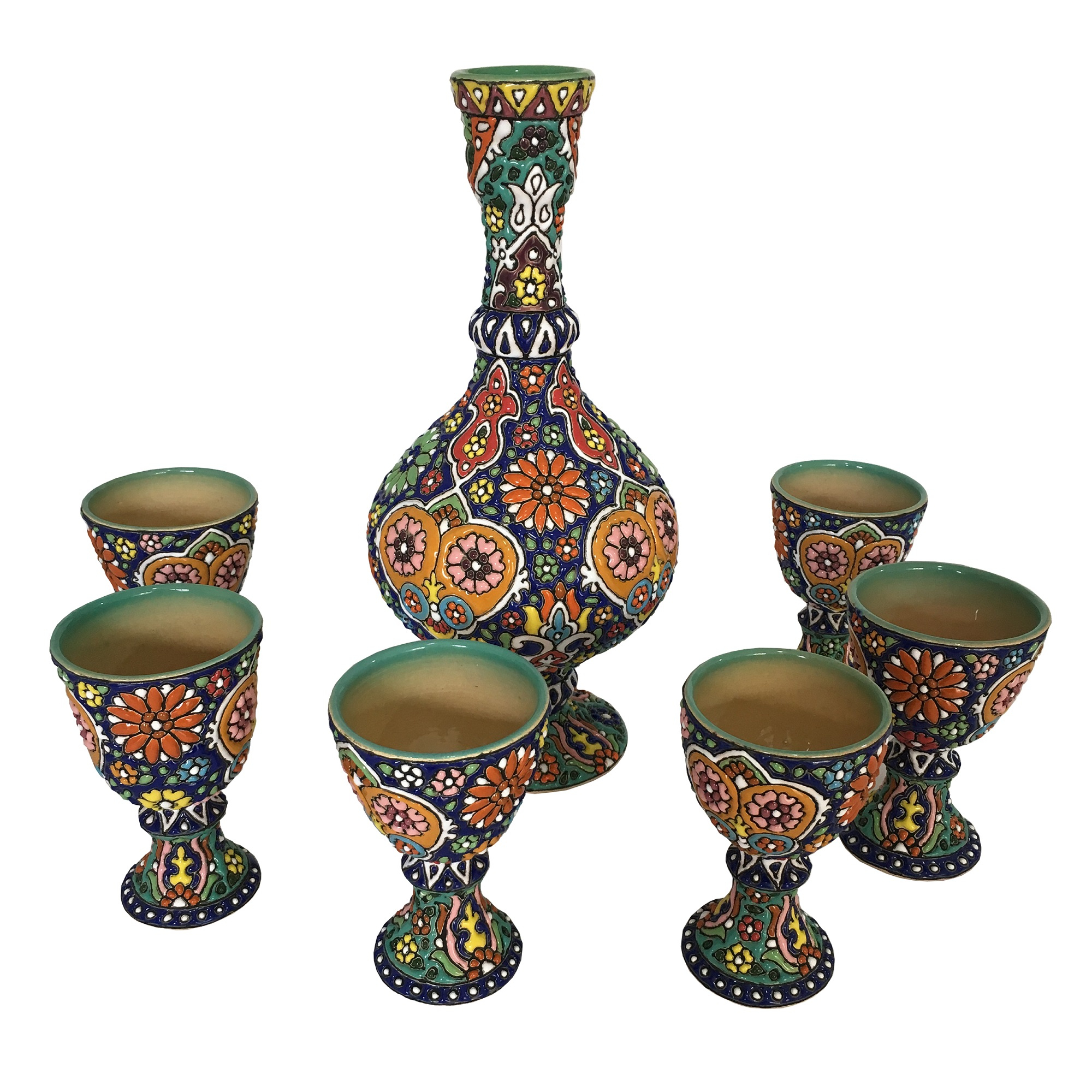 سرویس شربت خوری میناکاری کد RAG01