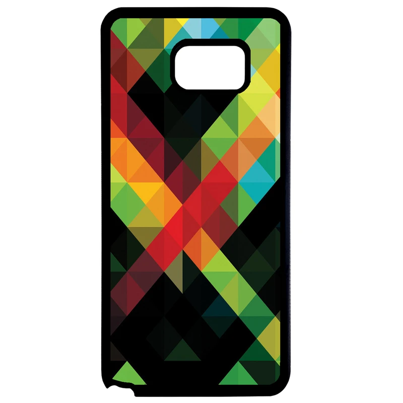 کاور طرح رنگارنگ کد 1105408476 مناسب برای گوشی موبایل سامسونگ galaxy note 5