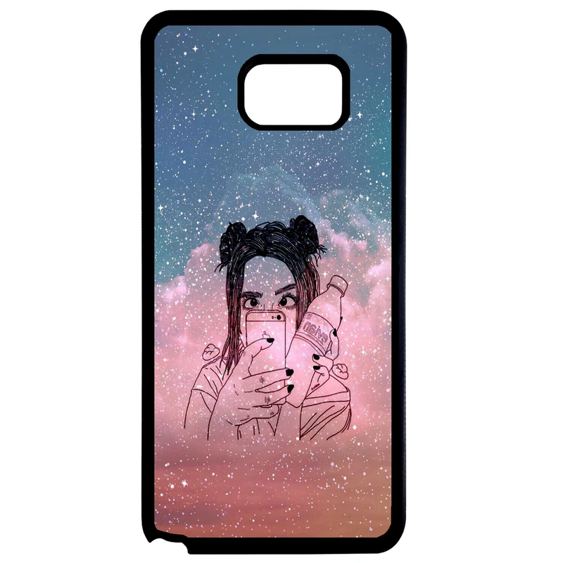 کاور طرح دخترانه کد 1105408495 مناسب برای گوشی موبایل سامسونگ galaxy note 5