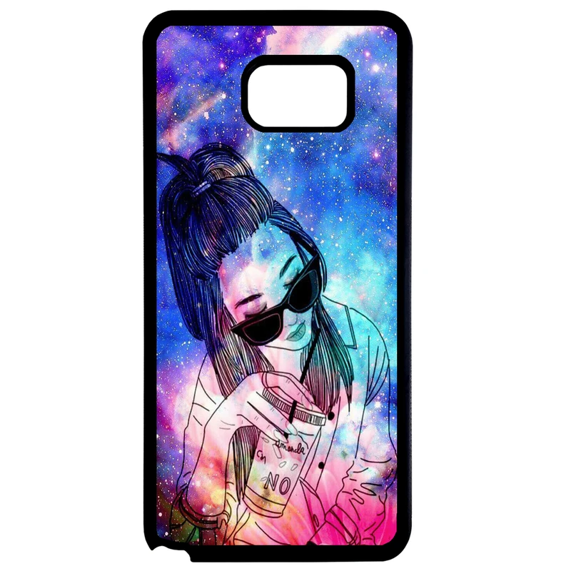 کاور طرح دخترانه کد 1105408496 مناسب برای گوشی موبایل سامسونگ galaxy note 5