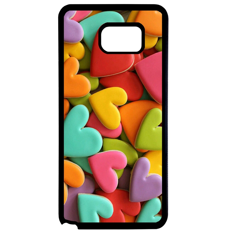 کاور طرح قلب کد 1105408516 مناسب برای گوشی موبایل سامسونگ galaxy note 5