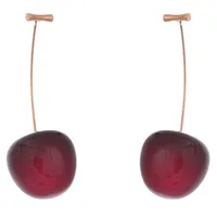 گوشواره زنانه طرح گیلاس کد GO1284