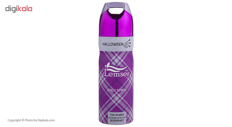 اسپری خوشبو کننده بدن زنانه لمسر مدل Halloween حجم 200 میلی لیتر اسپری خوشبو کننده بدن زنانه لمسر مدل Halloween حجم 200 میلی لیتر