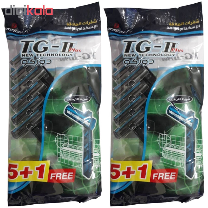 خوتراش مردانه دورکو مدل TG-II مجموعه 2 عددی