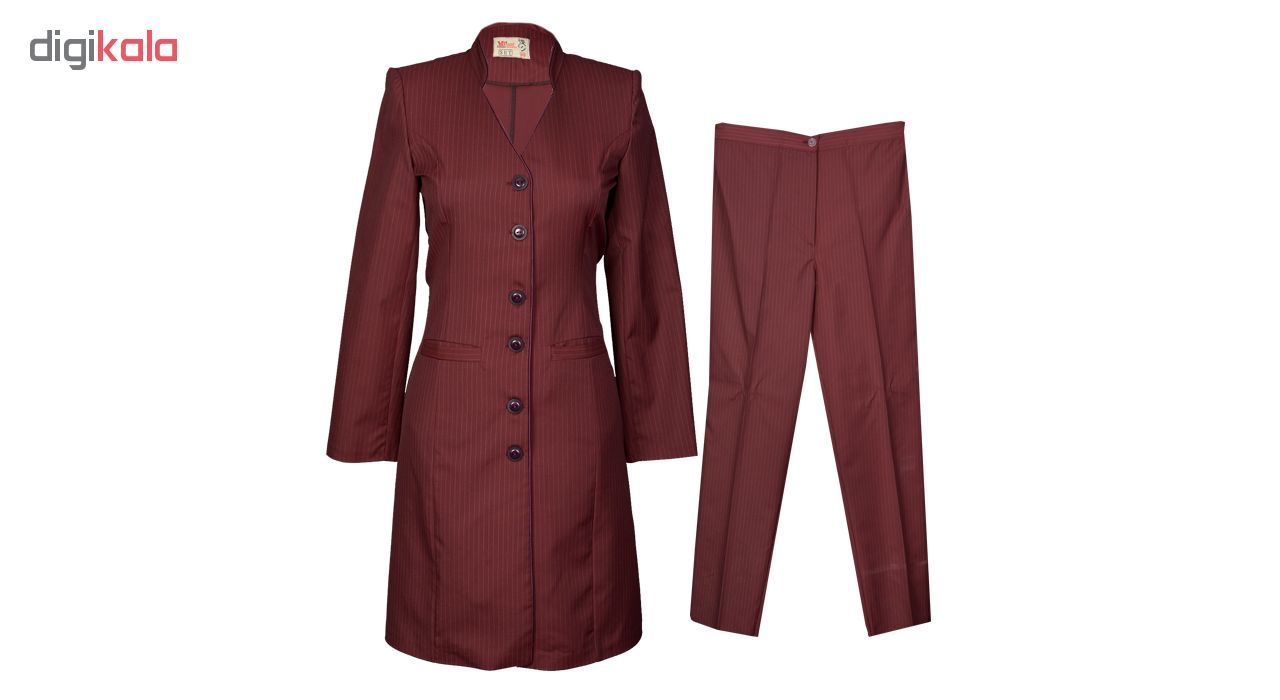 مانتو و شلوار زنانه ولی عصر مدل 10305 - - 15