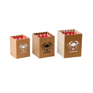 جامدادی رومیزی طرح ماه تولد مدل ماه تیر مجموعه سه عددی