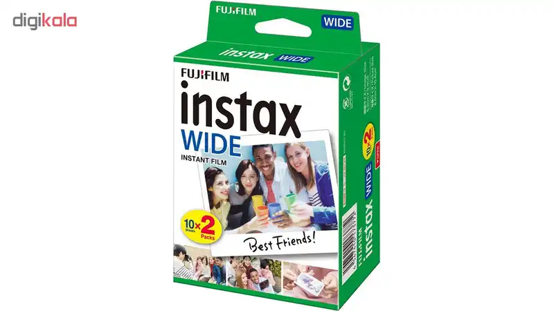 فیلم مخصوص دوربین فوجی فیلم مدل Instax Wide 2x10