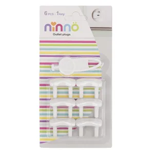 Ninno 7453 Outlet Plugs Socket Points Pack of 6
