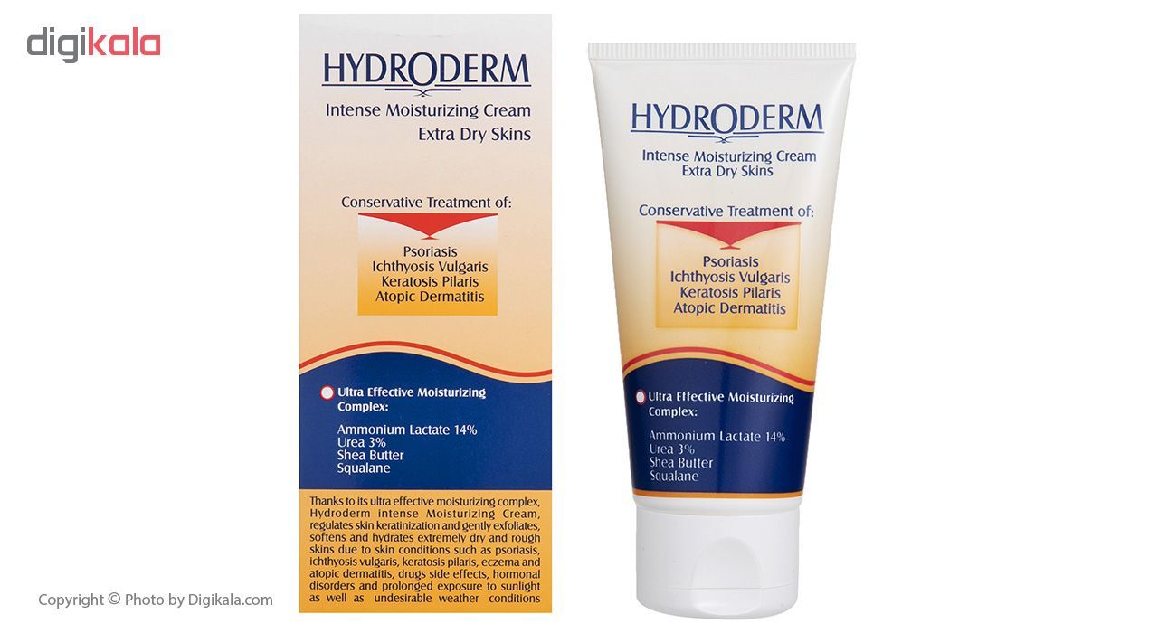 کرم مرطوب کننده هیدرودرم مدل Extra Dry Skins وزن 50 گرم -  - 3