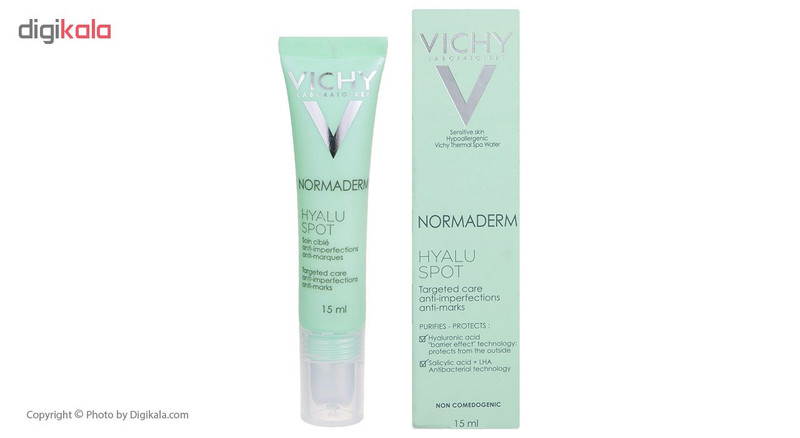ژل ضد جوش ویشی مدل Normaderm حجم 15 میلی لیتر