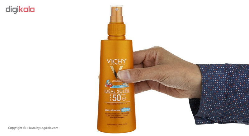 اسپری ضد آفتاب کودک ویشی سری Ideal Soleil حجم 200 میلی لیتر اسپری ضد آفتاب کودک ویشی سری Ideal Soleil حجم 200 میلی لیتر