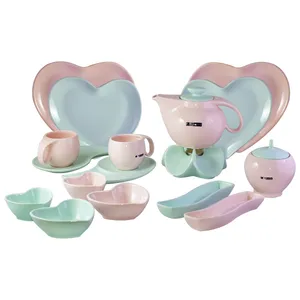 سرویس صبحانه خوری 17 پارچه آی سرام مدل ریتا کد 150