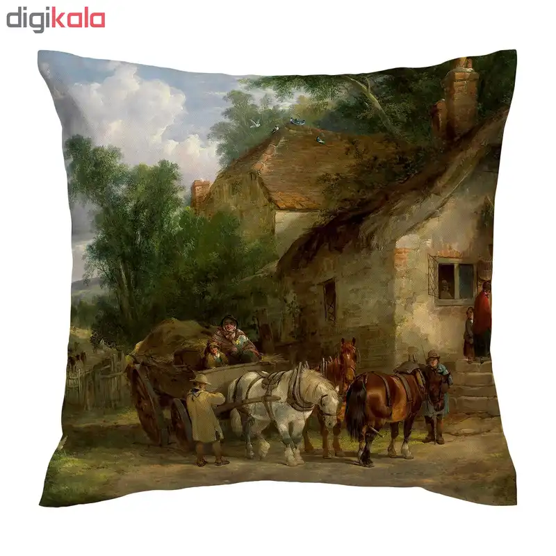 کاور کوسن طرح منظره روستا کد 149