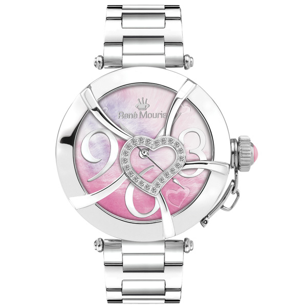 ساعت مچی عقربه ای زنانه رنه موریس مدل Coeur d Amour 50102RM2