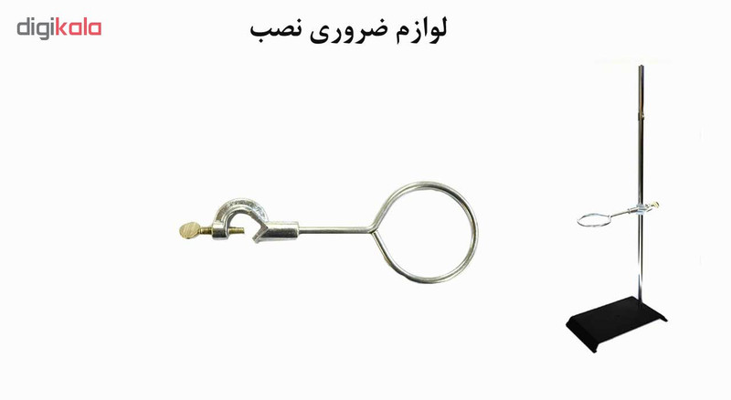 قیف دکانتور آزمایشگاه مدل DS2 ظرفیت 250 میلی لیتر