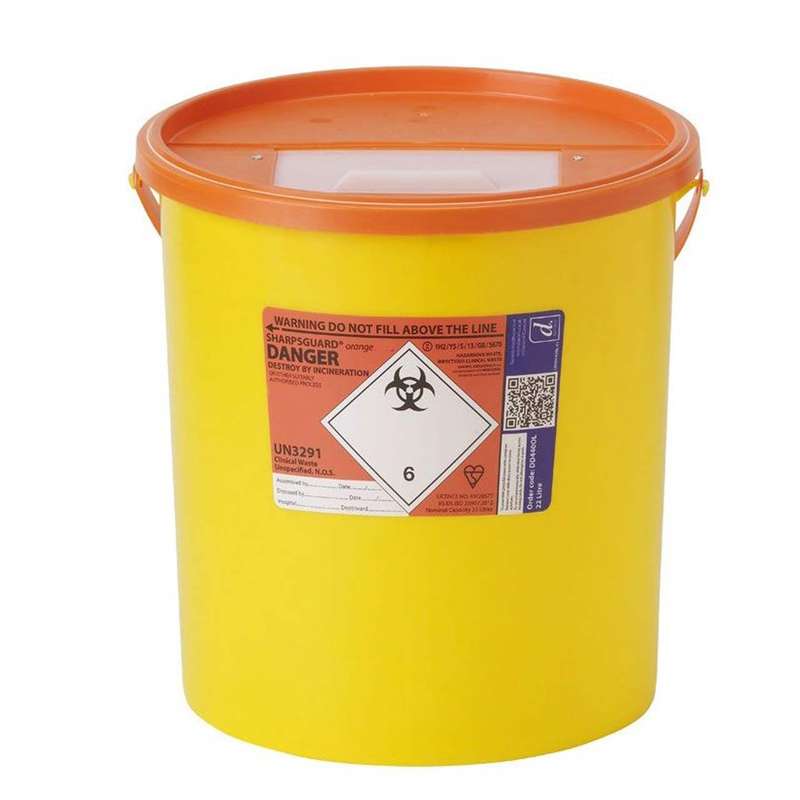 سیفتی باکس سامان پزشک مدل s03 ظرفیت 3000 میلی لیتر