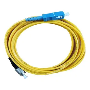 پچ کورد فیبر نوری مدل PA-SC/FC /UPC/SX طول 1.5 متر  بسته 12 عددی